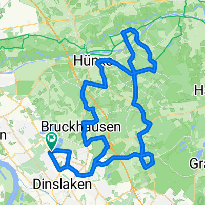 Hügeltour durch schöne Natur CLONED FROM ROUTE 272104