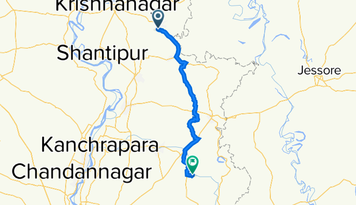 8JGR+VCX, Bagula to India, Ghoshpur
