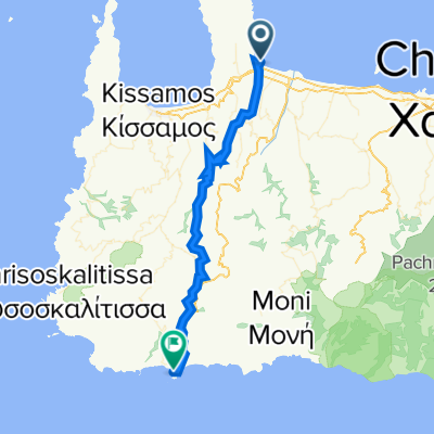 vom Bikeladen nach Paleochora