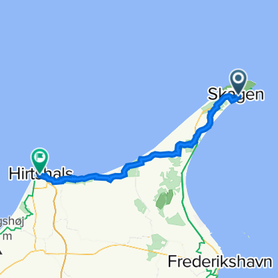 Sankt Laurentii Vej 24B, Skagen to Jernbanegade, Hirtshals
