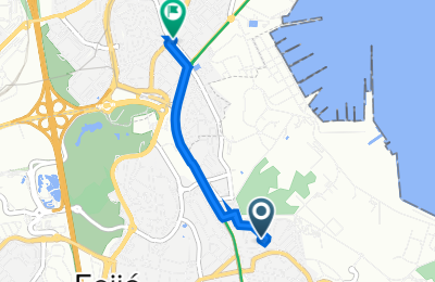 Route in der Bikemap App öffnen