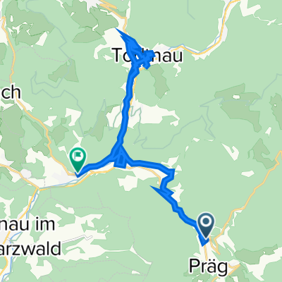 Hochkopfstraße 1, Todtnau nach Todtnauerliweg, Utzenfeld