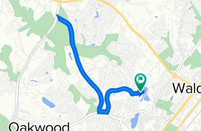 Route in der Bikemap App öffnen