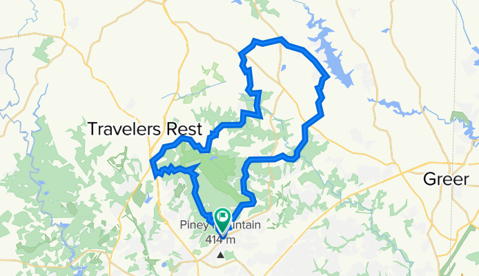 paris mountain reverse