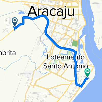 De Rua Maria do Carmo Silva 356 a Avenida Santos Dumont 1243