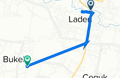 Route in der Bikemap App öffnen