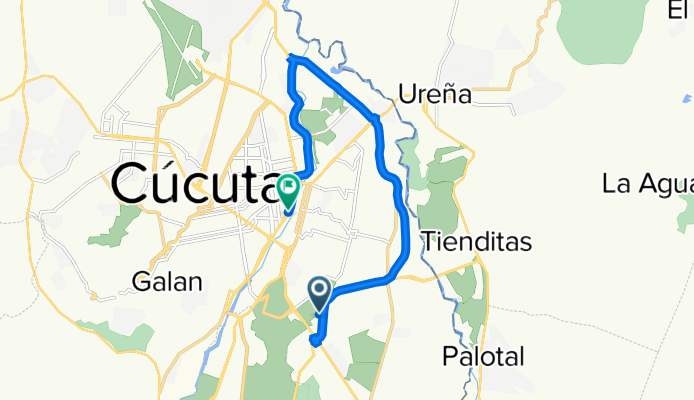 De Calle 26 3-97, Villa Del Rosario a Calle 7a 7a20, Cúcuta