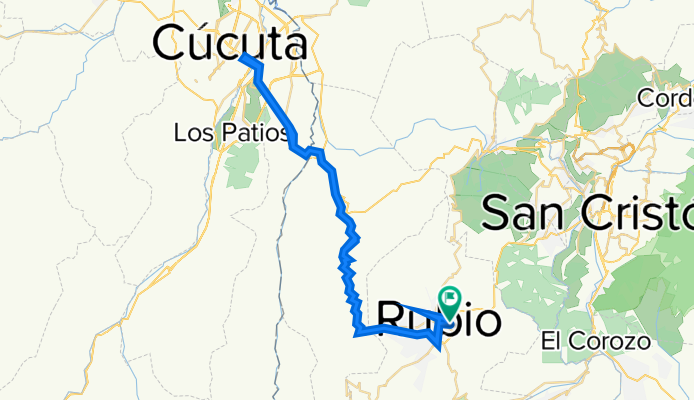 Rubio Cúcuta y regreso