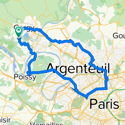 De Boulevard de l'Oise 132, Vauréal à Rue du Serpolet 6, Vauréal