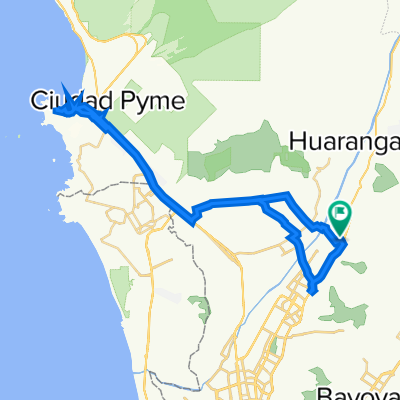 De Unnamed Road, Carabayllo a Unnamed Road, Carabayllo