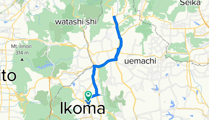 くろんどいけ手前ライド