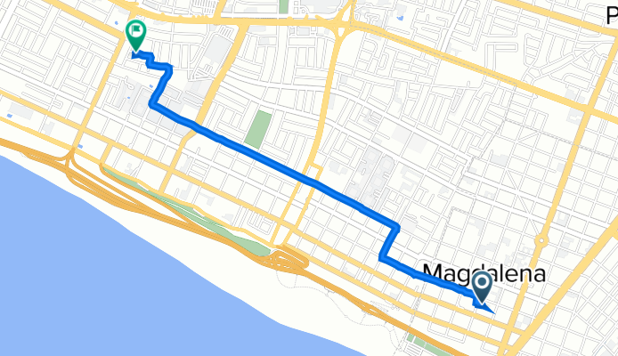 De Jirón Leoncio Prado 476, Magdalena del Mar a Casas 171, Cercado de Lima