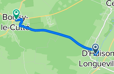 Route in der Bikemap App öffnen