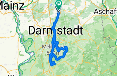 Route in der Bikemap App öffnen