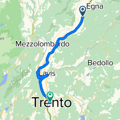 Route nach Piazza del Duomo 41, Trento