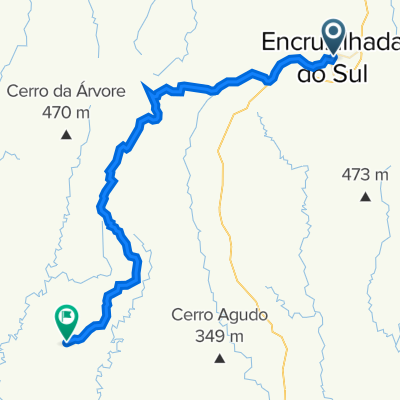 De Avenida Rio Branco 250 a Unnamed Road