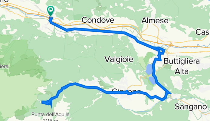 Borgone Susa Radfahren