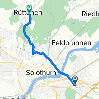 Schulhausstrasse 2, Zuchwil nach Hauptstrasse 57, Rüttenen