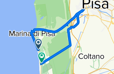 Route in der Bikemap App öffnen