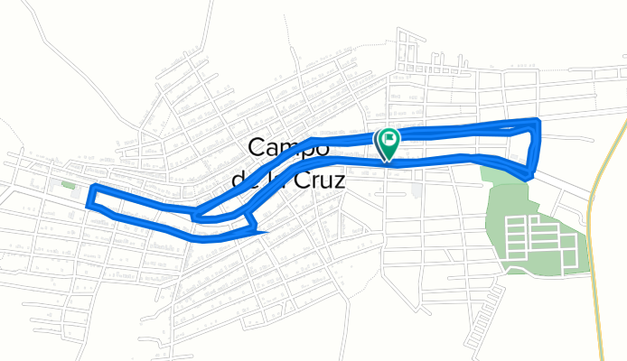 De Calle 8 5-6, Campo De La Cruz a Calle 8 4-146, Campo De La Cruz