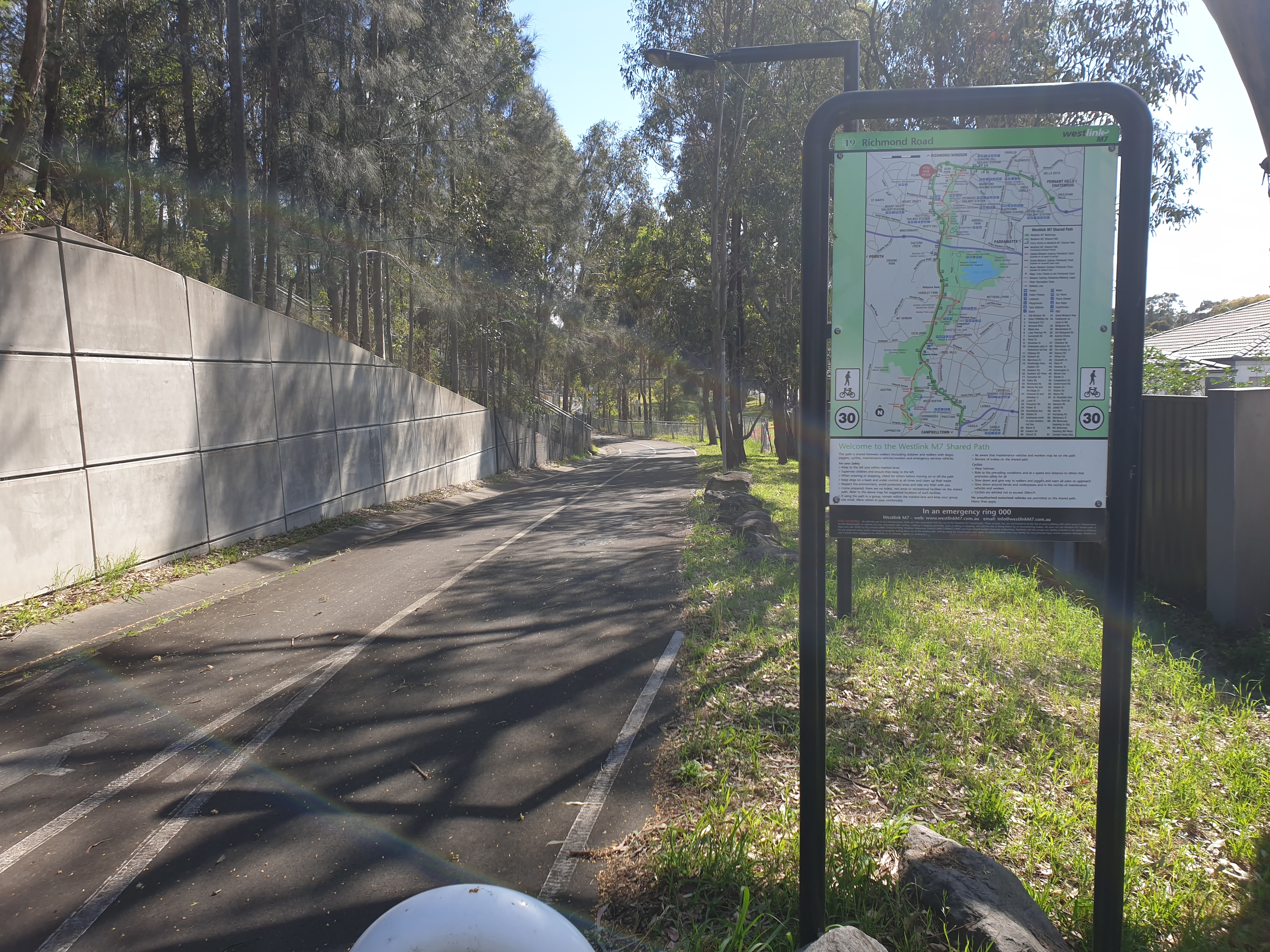 Hillside Circuit Cranebrook to Kings Langley and back