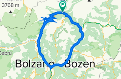 Route in der Bikemap App öffnen