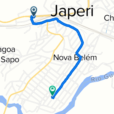 De Rua Antonio Schiavo, 397, Japeri a Rua Timóteo, 253, Japeri