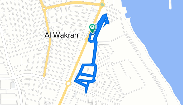 Mesaieed Road, Al Wakrah to Mesaieed Road, Al Wakrah