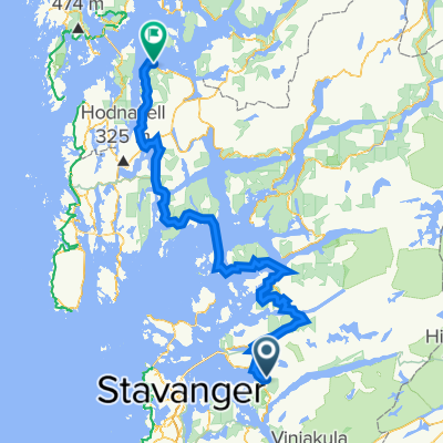 Preikestolen to Utbjoa