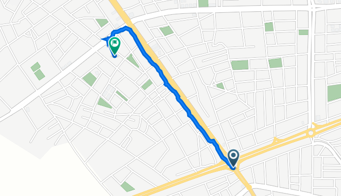 Çevre Yolu Bulvarı 127 to Söğütlüevler 23. Sokak 17
