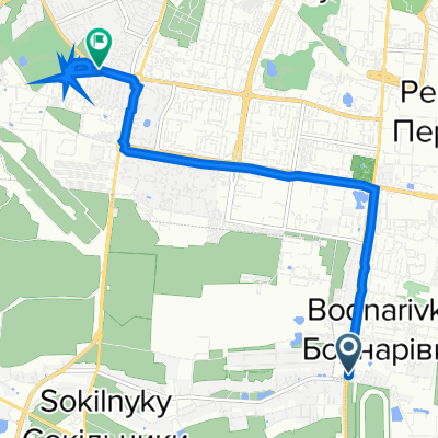 вулиця Стрийська 195, Львів to вулиця Івана Виговського 100, Львів