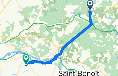 Route in der Bikemap App öffnen