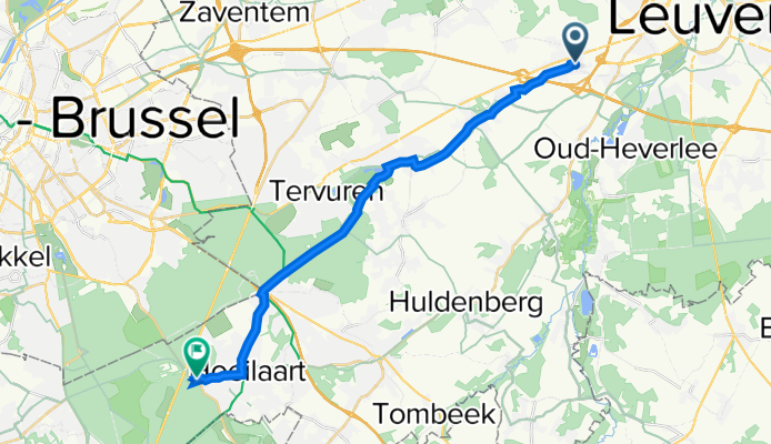 Dorpstraat 49, Bertem to Ildefonse Vandammestraat 7, Hoeilaart