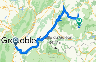 Route in der Bikemap App öffnen