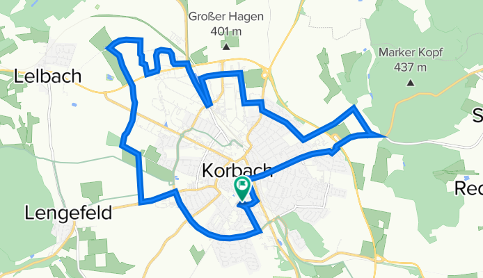 Südwall 7, Korbach nach Südwall 5, Korbach