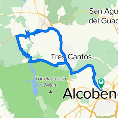 De Avenida de Madrid 19, Alcobendas a Calle Avila 6, San Sebastián de los Reyes