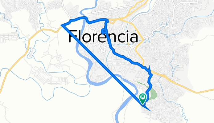 De Carrera 22a #3a-15, Florencia a Carrera 22b #3A-58, Florencia