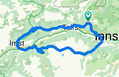 Route in der Bikemap App öffnen