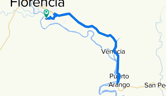 De Carrera 22a #3a-15, Florencia a Carrera 22b #3A-58, Florencia