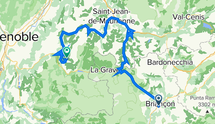 briançon - galibier - tÊlÊgraphe - croix de fer - alphe d'huez - glandon