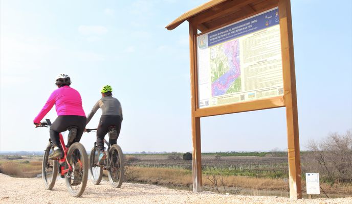 Foto 1 der Bikemap-Route "Tappa 3 Canosa - Foce Ofanto"