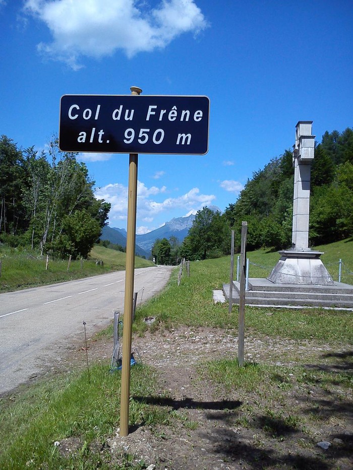 Punto saliente 2 lungo il percorso Bikemap "**07-V. Seynod - Valmorel (159,5 Km)"