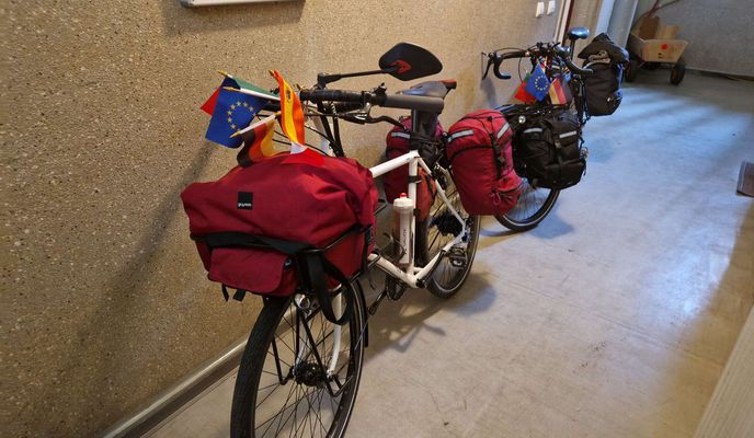 Foto 1 de la ruta de Bikemap "Deutschland - Portugal (Berlin - Faro) DE 01 Potsdam - Brück"