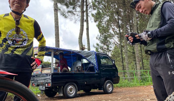 Photo 1 of the Bikemap route "Rahayu, Margaasih – Gunung Putri"
