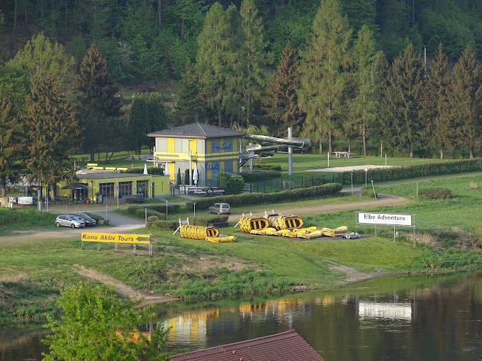 Elbe Stadt Wehlen - Blaues Wunder