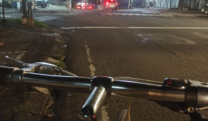 Photo 1 of the Bikemap route "Jalan Mardani Raya Gang C 35, Kecamatan Cempaka Putih to Jalan Mardani Raya 16, Kecamatan Cempaka Putih"