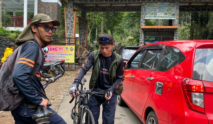 Photo 1 of the Bikemap route "Rahayu, Margaasih – Gn. Puntang"