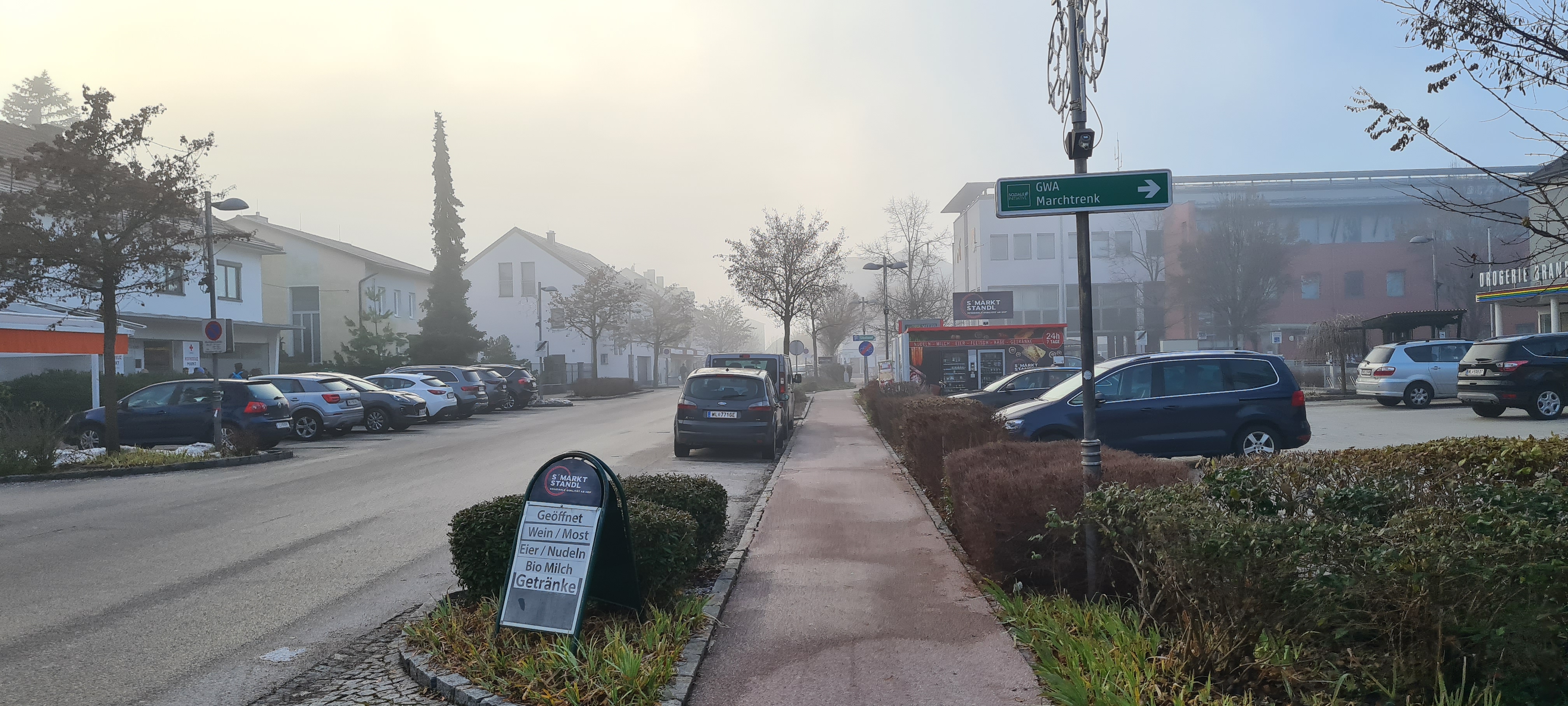 Mauthausstraße 2, Marchtrenk nach Grünbergstraße 14, Marchtrenk