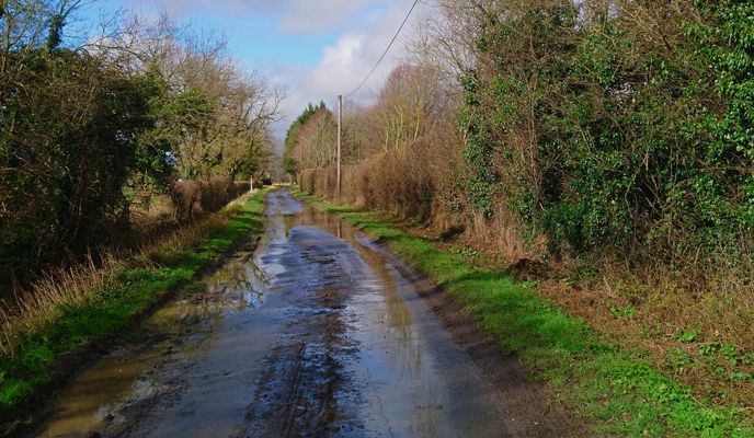 Photo 1 of the Bikemap route "Ashton Loop : Castor Ailsworth Upton Southorpe Barnack Bainton Helpston Marholm Milton Bretton Orton"