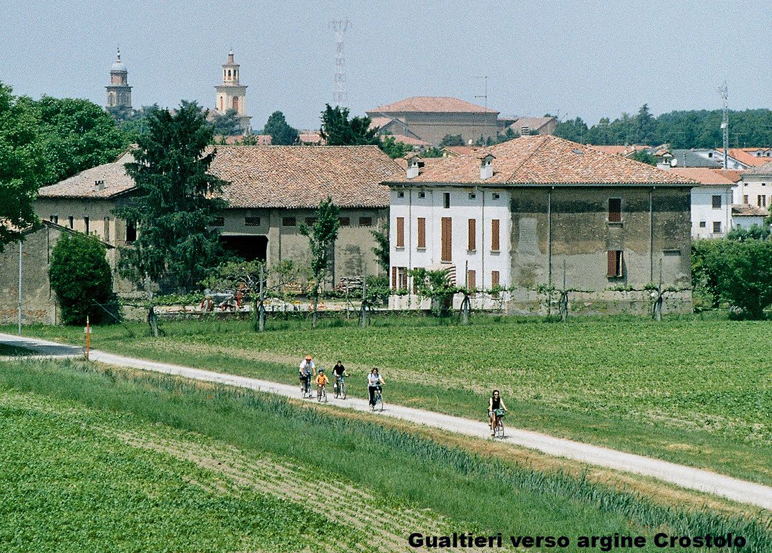 Famiglie in bici, Reggio Emilia - Novellara - Guastalla - Gualtieri A-R